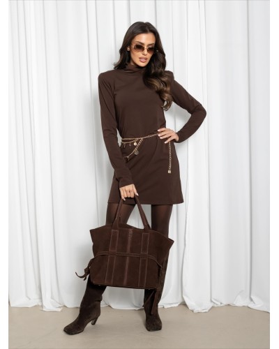 Sukienka z golfem By o la la...! chocomus