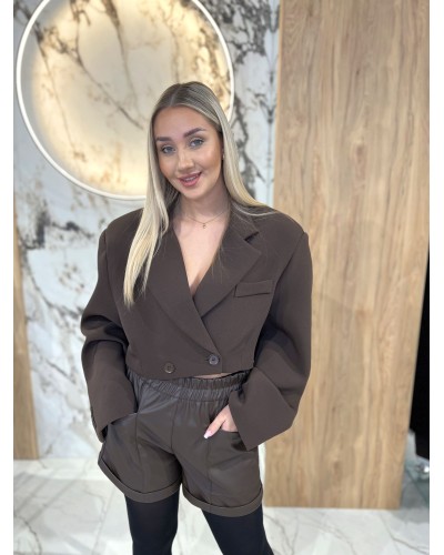 Spodenki z ekoskóry By o la la...! chocomus