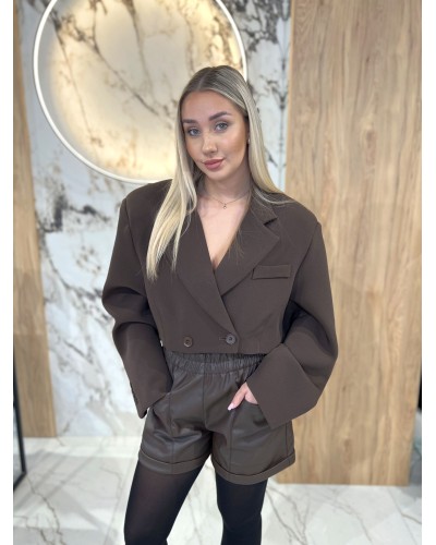 Spodenki z ekoskóry By o la la...! chocomus