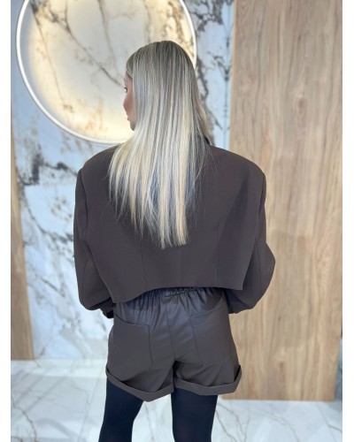 Spodenki z ekoskóry By o la la...! chocomus