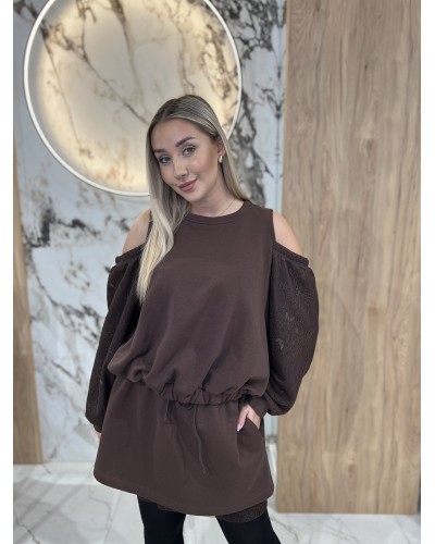 Komplet dresowy ze spódniczką By o la la...! chocomus