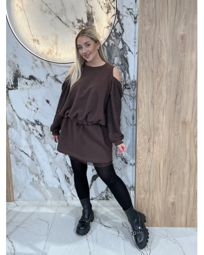 Komplet dresowy ze spódniczką By o la la...! chocomus