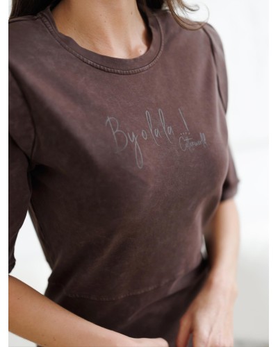 Sukienka dekatyzowana maxi By o la la...! chocomuss