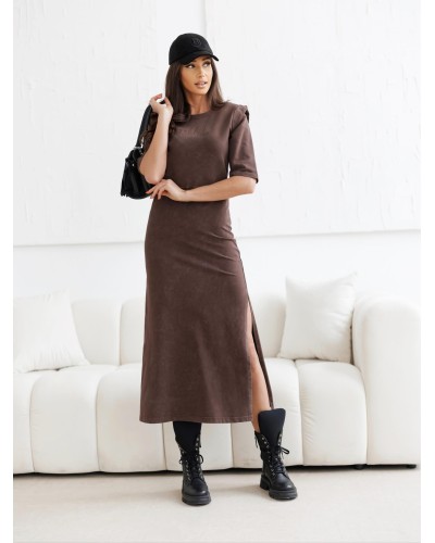 Sukienka dekatyzowana maxi By o la la...! chocomuss