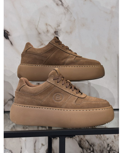 Sneakersy na platformie By o la la...! korzenne