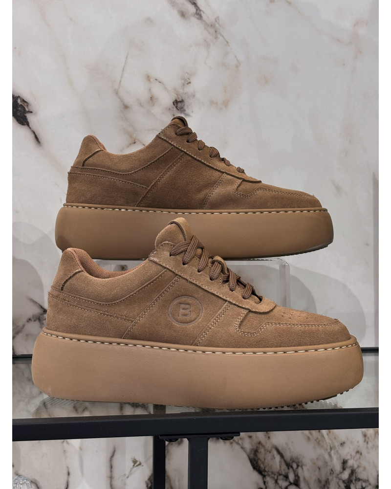 Sneakersy na platformie By o la la...! korzenne