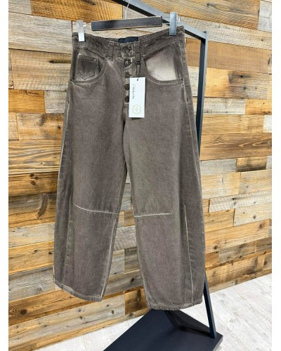 Spodnie jeansowe dekatyzowane By o la la...! chocomuss