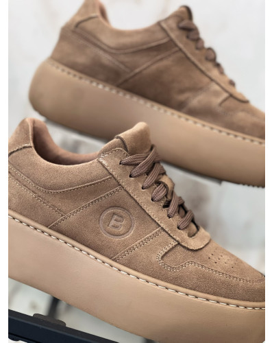 Sneakersy na platformie By o la la...! korzenne