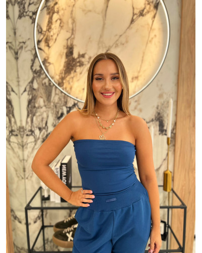 Top tuba By o la la...! navy blue