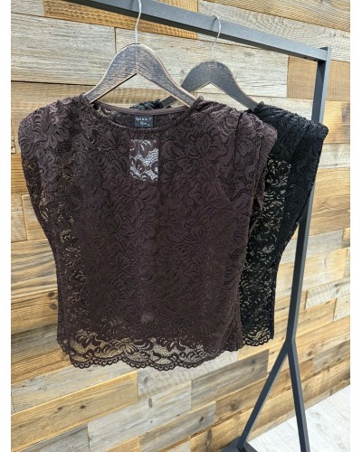 Koronkowa bluzka z poduszkami By o la la...! chocomus