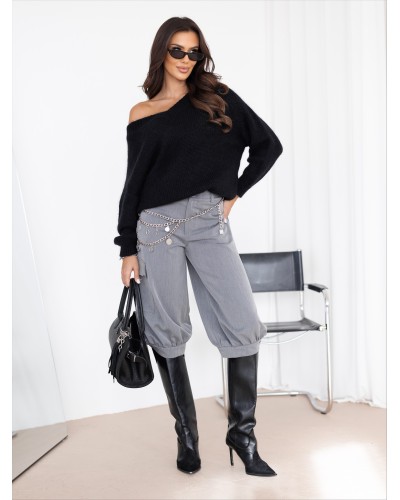 Pasek łańcuszek podwójny By o la la...! srebrny