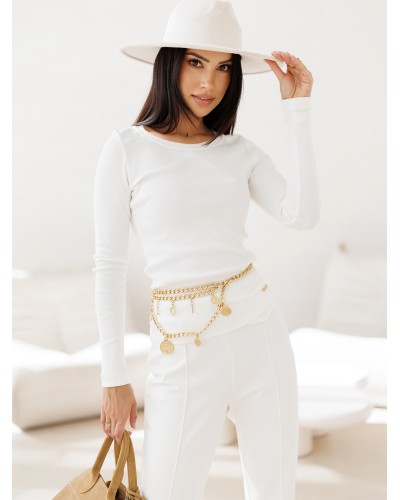 Pasek łańcuszek podwójny By o la la...! złoty