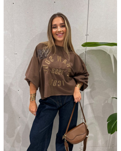 Bluza Urban Soul czekoladowa