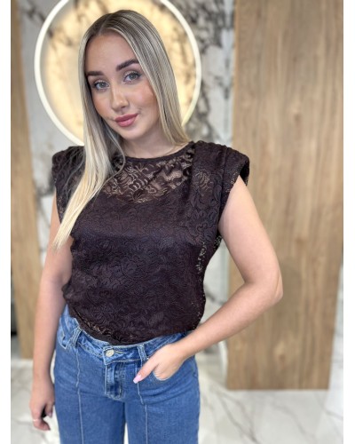 Koronkowa bluzka z poduszkami By o la la...! chocomus