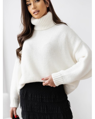 Glof oversize By o la la..! śmietanowy