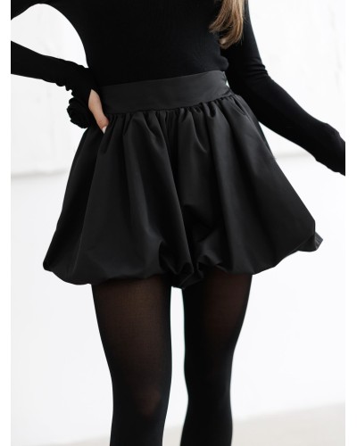 Spódniczko- spodenki bombka By o la la...! czarne