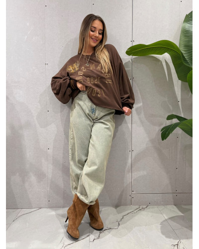 Spodnie jeansowe stringi La Milla vintage