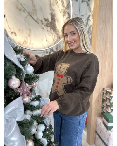 Sweter pierniczek By o la la...! chocomus