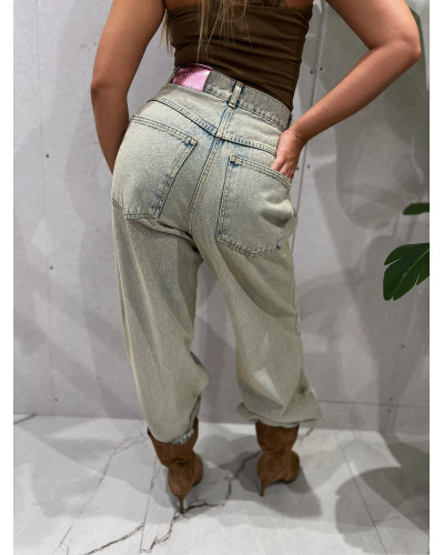 Spodnie jeansowe stringi La Milla vintage