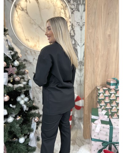 Marynarka dwurzędowa By o la la...! czarna