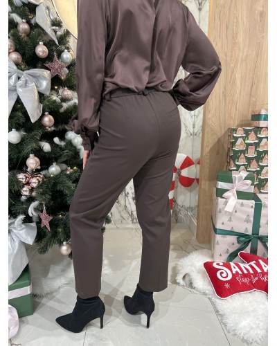 Spodnie cygaretki By o la la...! chocomus