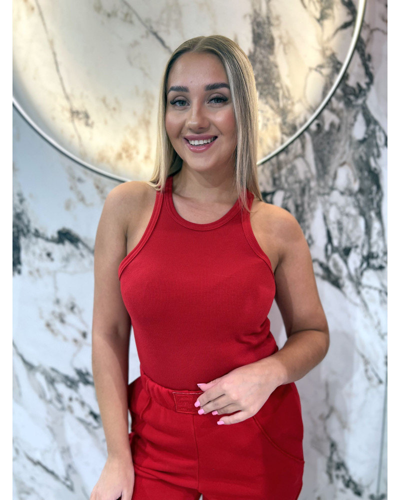 Bokserka Wiosna By o la la...! red kiss