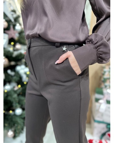 Spodnie cygaretki By o la la...! chocomus