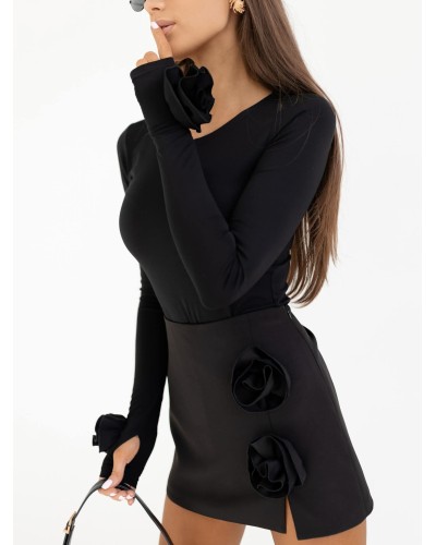 Bluzka ROSE czarna