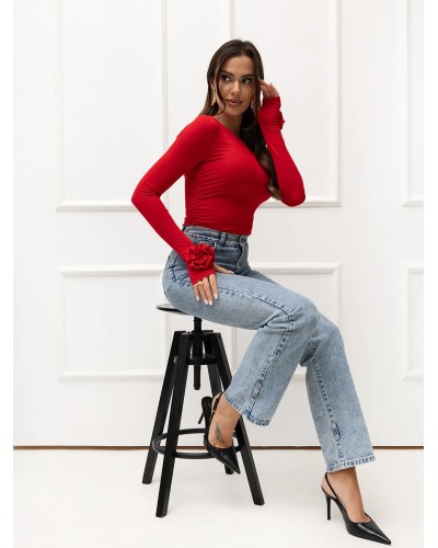 Bluzka ROSE czerwona