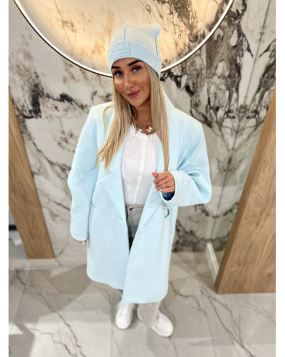 Płaszcz dresowy By o la la...! blue mint