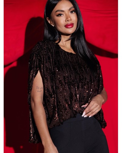 Cekinowa bluzka By o la la...! chocomus