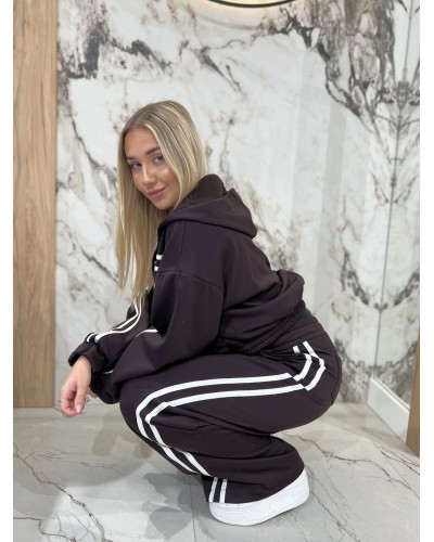 Komplet dresowy z paskami By o la la...! chocomus