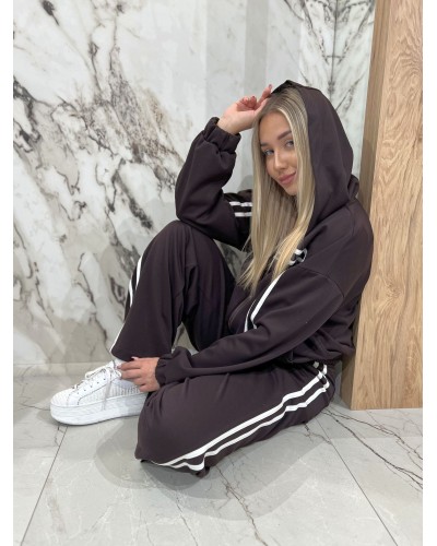 Komplet dresowy z paskami By o la la...! chocomus