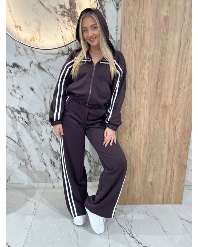 Komplet dresowy z paskami By o la la...! chocomus