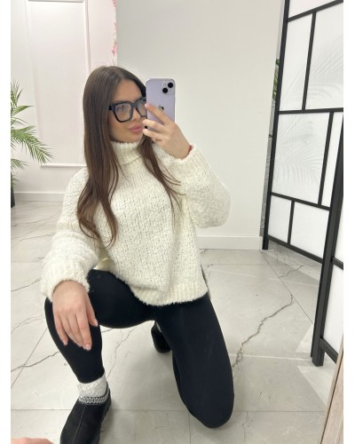 Golf baranek śmietankowy