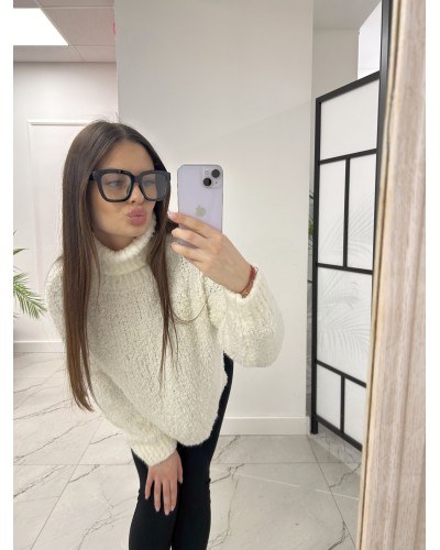 Golf baranek śmietankowy