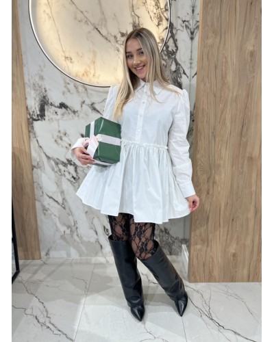 Tunika koszulowa By o la la...! biała