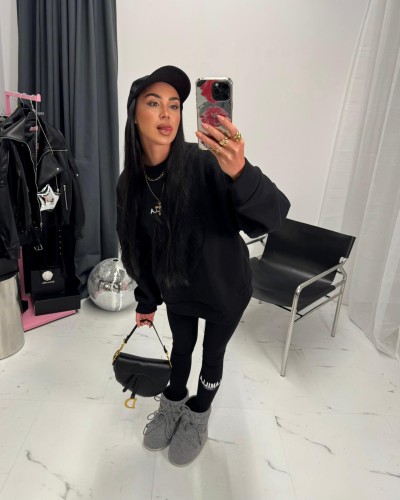 Bluza oversize La Milla czarna