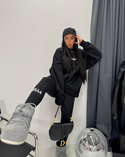 Bluza oversize La Milla czarna