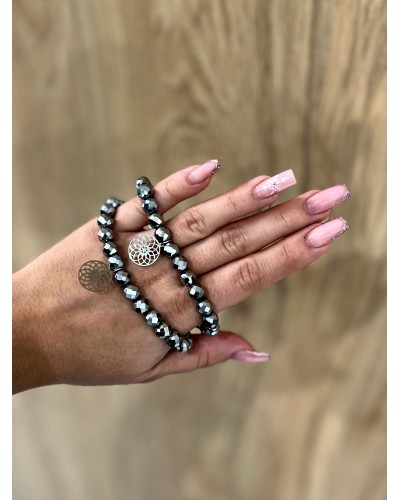 Bransoletka srebrna By o la la...! z zawieszką