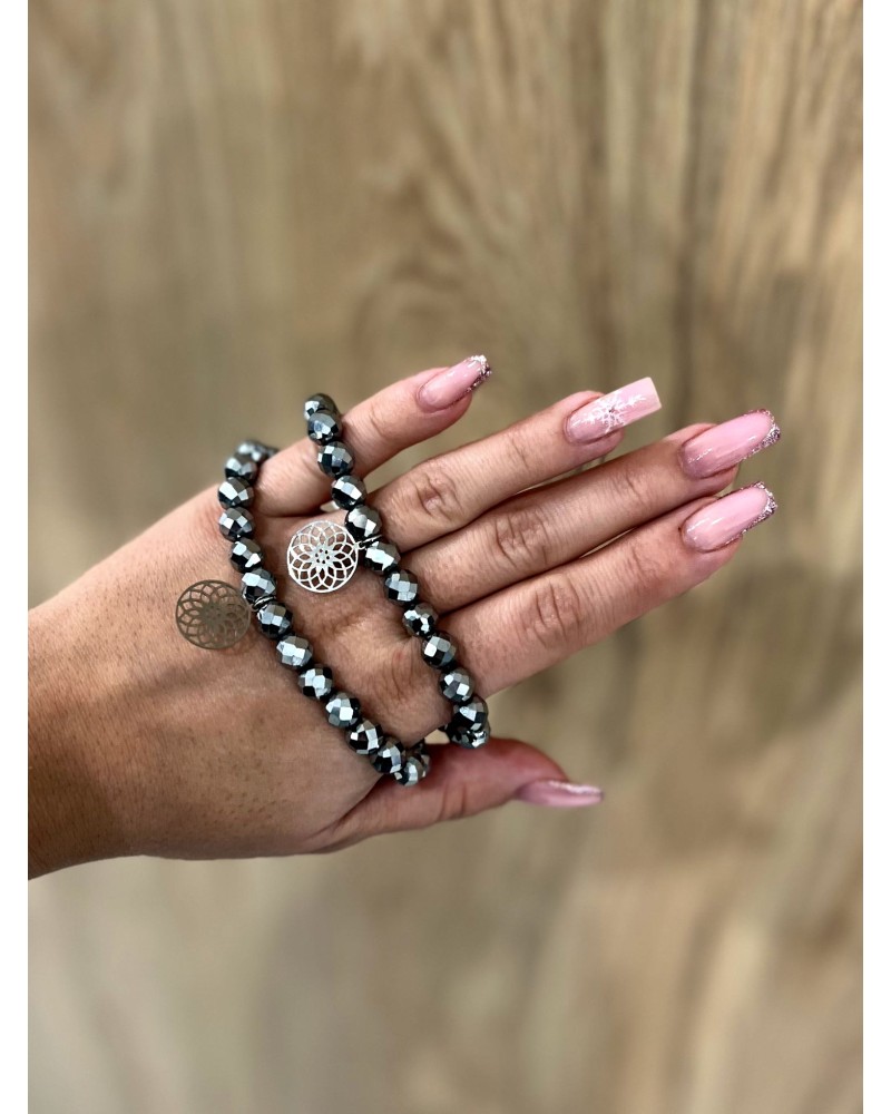 Bransoletka srebrna By o la la...! z zawieszką