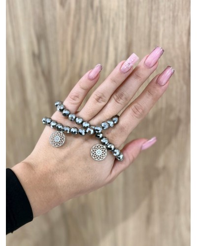 Bransoletka srebrna By o la la...! z zawieszką