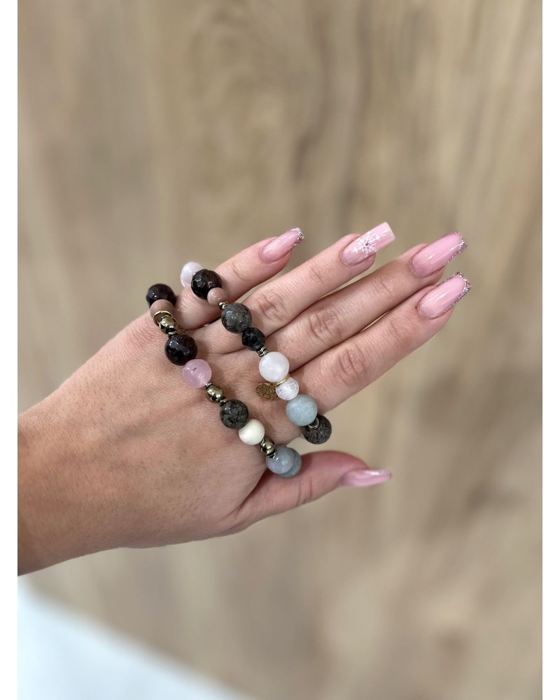 Bransoletka z kamieni By o la la...! z zawieszką