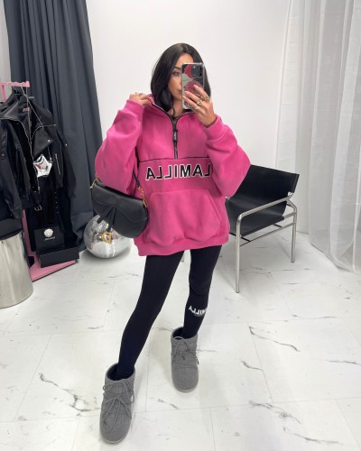 Legginsy LOGO La Milla czarne