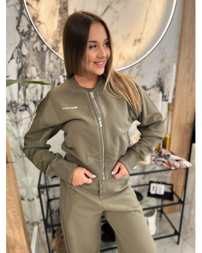 Bluza bomber By o la la...! olive