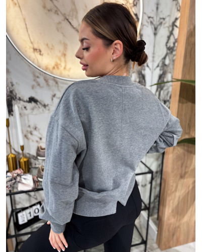Bluza bomber By o la la...! smoke grey