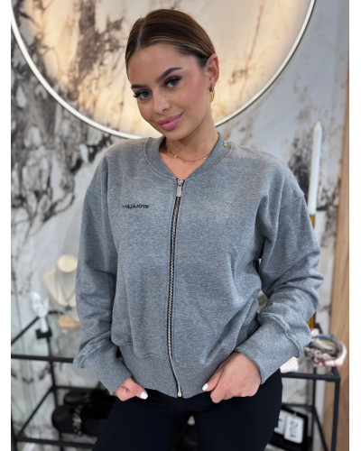 Bluza bomber By o la la...! smoke grey