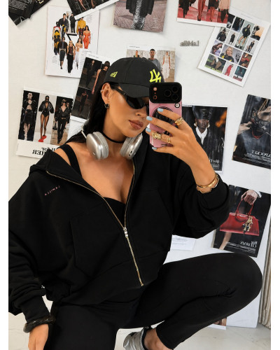 Bluza rozpinana La Milla czarna