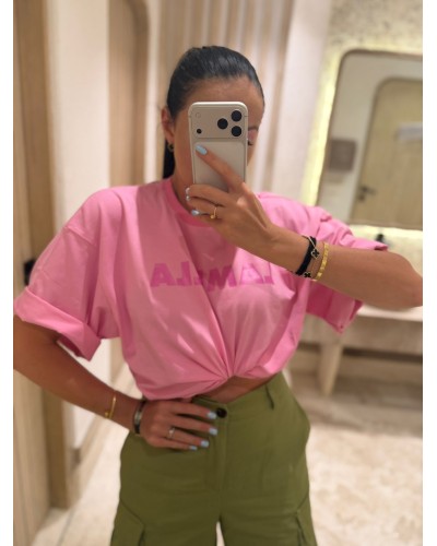 T-shirt La Milla różowy