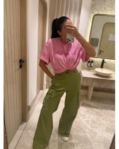 T-shirt La Milla różowy